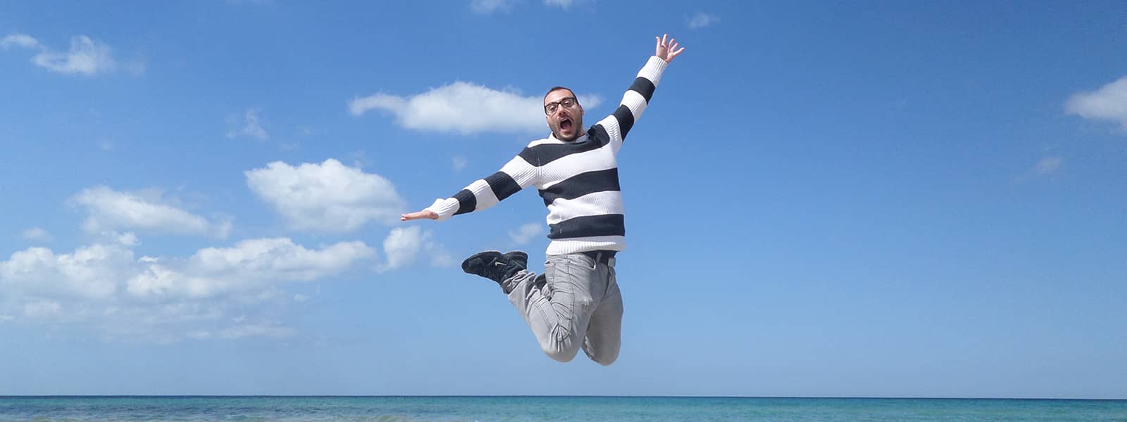enrico un salto al mare